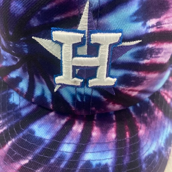 ⚾️New Era MLB, Houston Astros, Tie Dye Adjustable - Picture 2 of 6